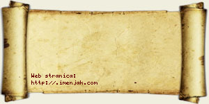 Anđela Borković vizit kartica